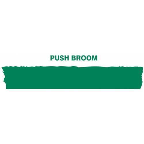 Accuform Pvr327gn, Tool Shadow Broom Head Floor, Heavy-duty, Stiff