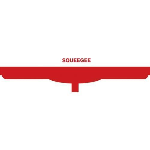 Accuform Pvr336rd, Tool Shadow Squeegee Head Double Blade - 28" Red