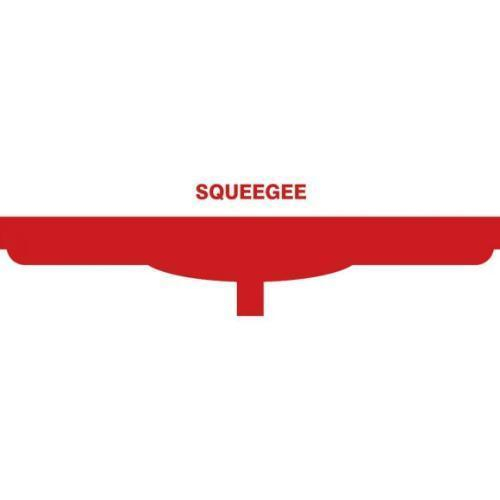 Accuform Pvr338rd, Tool Shadow Squeegee Head Single Blade - 24" Red