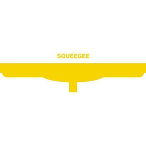 Accuform Pvr338yl, Tool Shadow Squeegee Head Single Blade - 24" Yellow