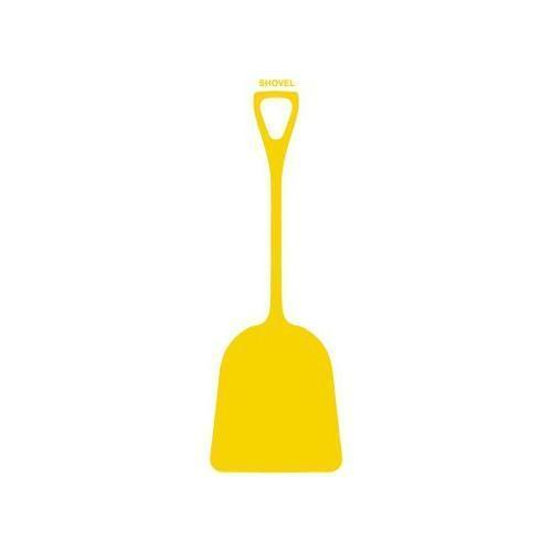 Accuform Pvr362yl, Tool Shadow Shovel Large Blade Yellow