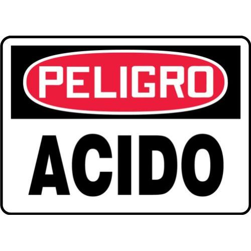 Accu-Shield AccuformDanger Acid Safety Sign 7 x 10 Inches MCHL189XP Accu-Shield AccuformDanger Acid Safety Sign 7 x 10 Inches MCHL189XP