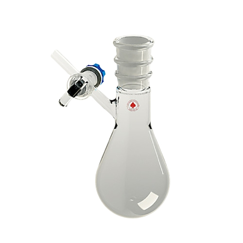 Storage Flask, 25mL, Joint 14/20, 2mm Stopcock