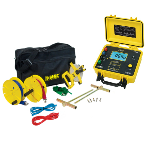 Buy AEMC 2135.19, 4620 Ground Resistance Tester with 150ftKit Mega Depot