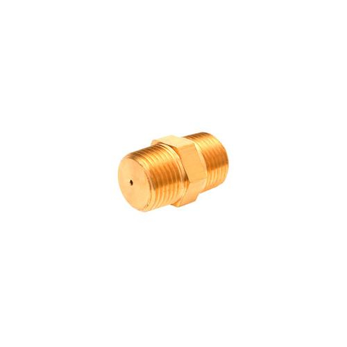 Alemite 384280-1, 1/2" Ptf Male X 1/2" Ptf Male Spray Nozzle, 0.31 Cfm