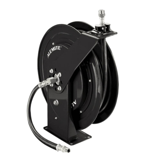 Alemite - 8016-F - Heavy Duty Compact Air and Water Hose Reel