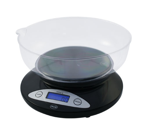 American Weigh Scales 2kbowl-bk, 2000g X 0.1g Compact Bowl Scale