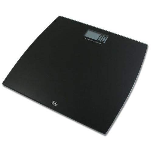 American Weigh Scales 330lpw-bk, Lpw Series Low Profile Bathroom Scale