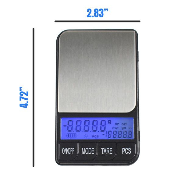 Buy American Weigh Scales ACP1200, Pro Digital Pocket Scale, 1200g
