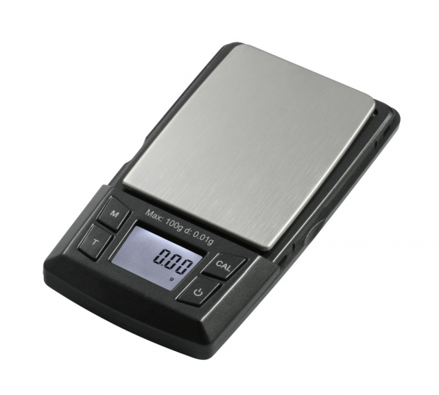 American Weigh Scales Aero-100-blk, Precision Digital Pocket Scale
