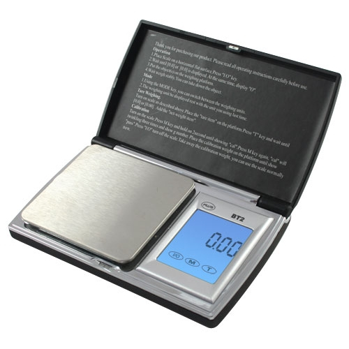 American Weigh Scales Amw-bt2-1kg, Bt 2 Series Pocket Scale