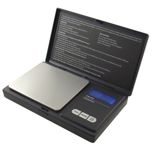 American Weigh Scales AWS-1KG-BLK