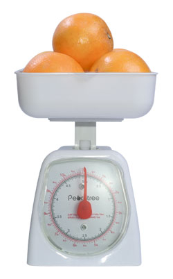 American Weigh Scales DS-5KG Peachtree 10lb Mechanical Kitchen Scale