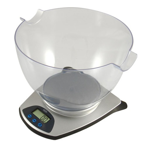 American Weigh Scales Hb-11, Hb Series 11lb Kitchen Bowl Scale
