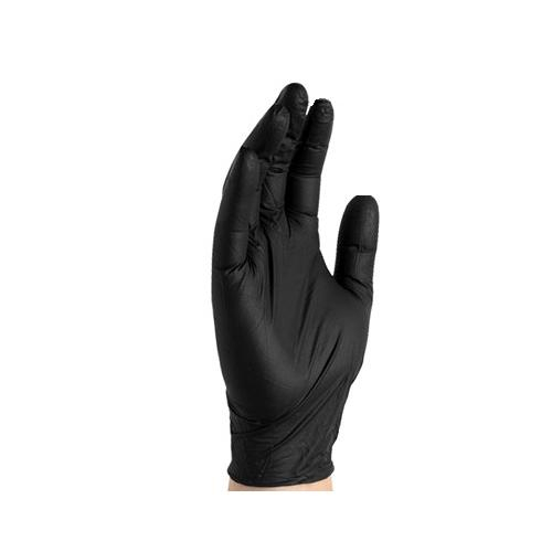 Ammex Binpf4-l, Gloveworks Black L Nitrile Pf Glove