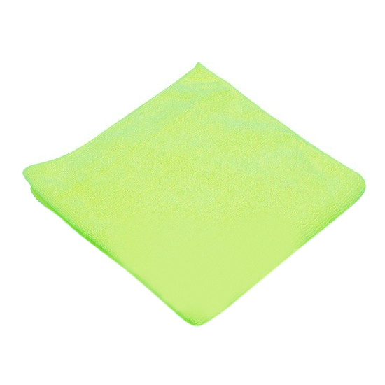Ammex Mf50g16x16gr, 16" X 16" 50g Green Microfiber Towels