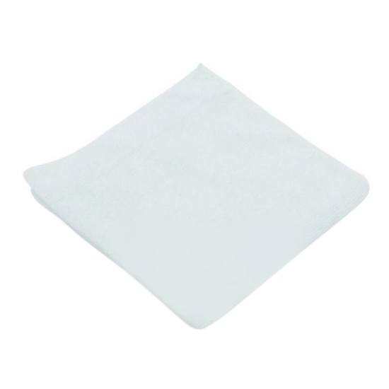 Ammex Mf50g16x16wh, 16" X 16" 50g White Microfiber Towels