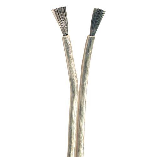Ancor 142625, Super Flex Audio Cable, 16/2 Awg (2 X 1mm^2), Clear