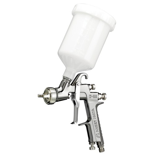 Anest Iwata 4876, W400lv-184g Spray Gun With Gravity Cup Compliant