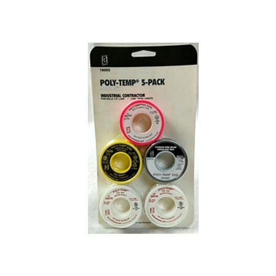 Anti-seize Technology 16005, Kit Poly-temp Ptfe Thread Seal Tape