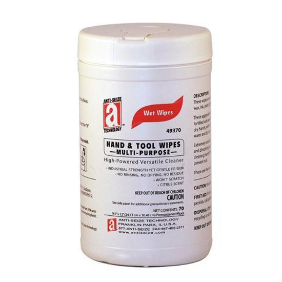 Anti-seize Technology 49370, Hand & Tool Wipes