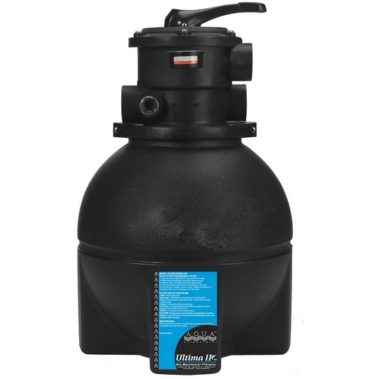 Buy Aqua Ultraviolet A50079, Ultima II Black Filter with 2" Valve for