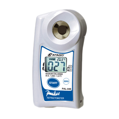 Buy Atago 4404, PAL04S "Pocket" Sodium Chloride Refractometer Mega Depot