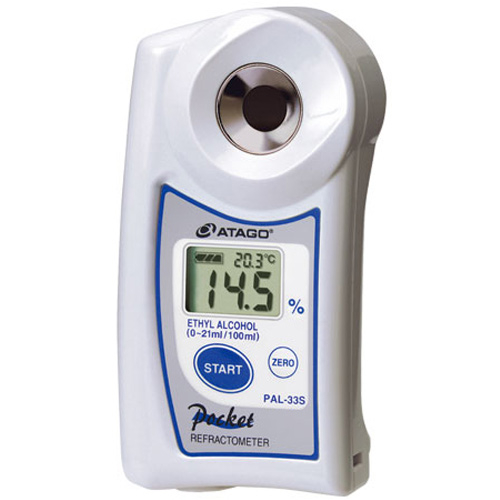Buy Atago 4433, PAL33S "Pocket" Ethyl Alcohol Refractometer Mega Depot