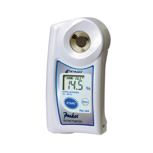 Buy Atago 4434, PAL34S Digital HandHeld "Pocket" Refractometer Mega