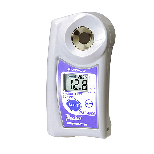 Buy Atago 4486, PAL86S Oechsle Brix Pocket Digital Refractometer