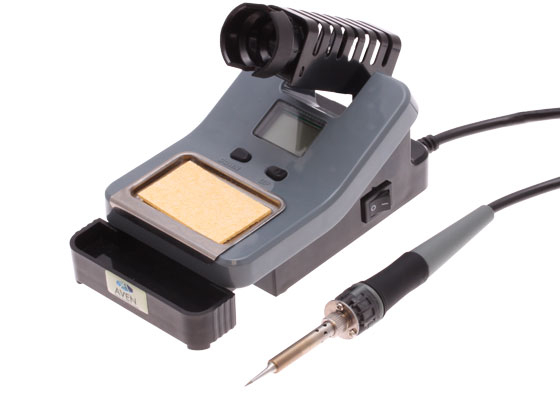 Aven 17405, 405 Series Esd Safe Soldering Station With Lcd Display