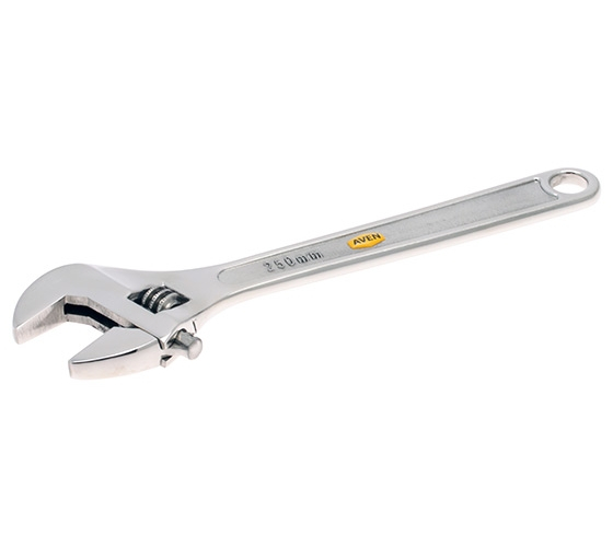 Aven 21190-10, Industrial Series 10" Stainless Steel Adjustable Wrench