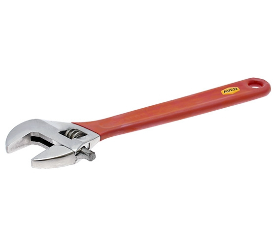Aven 21190-10g, Industrial Series Adjustable Wrench With Grip