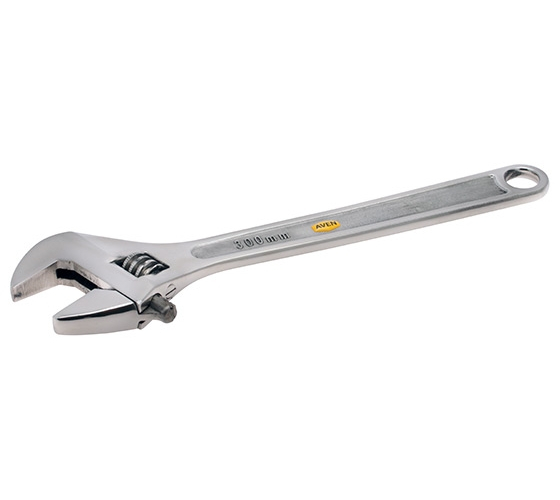 Aven 21190-12, Industrial Series 12" Stainless Steel Adjustable Wrench