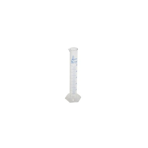 Azlon 237755, 50ml Polymethylpentene Graduated Cylinder