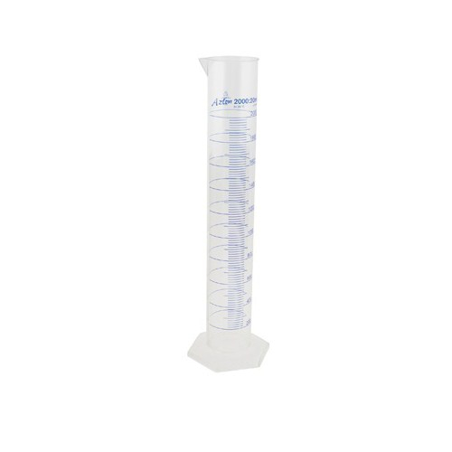 Azlon 237915, 2000ml Polymethylpentene Graduated Cylinder