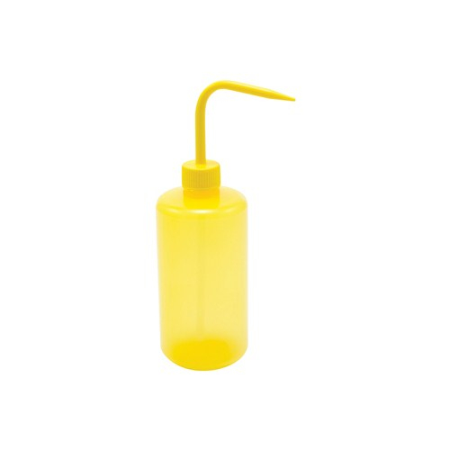 Azlon 506785-0500, 500ml Yellow Colored Narrow Neck Wash Bottle