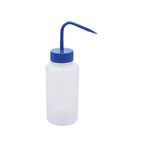Azlon 506925-0005, 250ml Blue Wide Mouth Wash Bottle