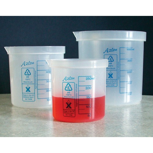 Azlon 522135-0003, Square Ratio Graduated Beaker Set