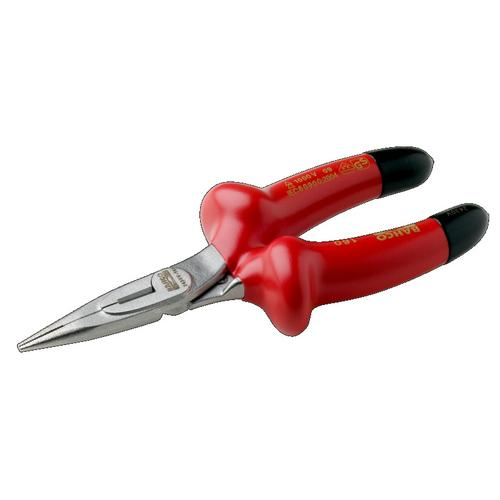 Bahco 2430v-200, 1000v Snipe Nose Pliers, Insulated Handles 200 Mm