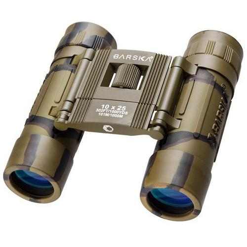 Barska Ab10119, Lucid View 10x25mm Compact Camo Binocular