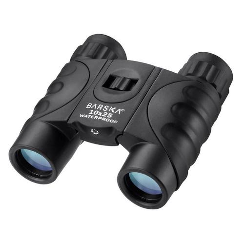 Barska Ab12725, 10 X 25 Mm Black Waterproof Compact Binoculars