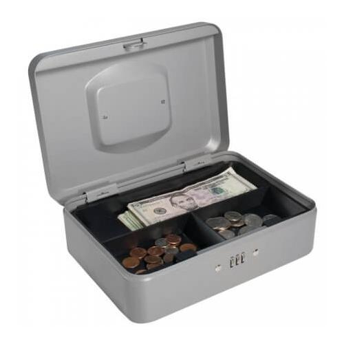Buy Barska CB11786, Medium Cash Box with Combination Lock Mega Depot