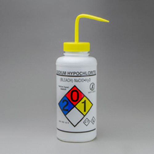 Bel-art Products 12432-0015, Safety-vented Wash Bottle W/ Cap & Label