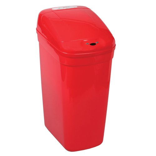 Bel-art Products 13202-0022, Ouch Free Automatic Waste Can - Red