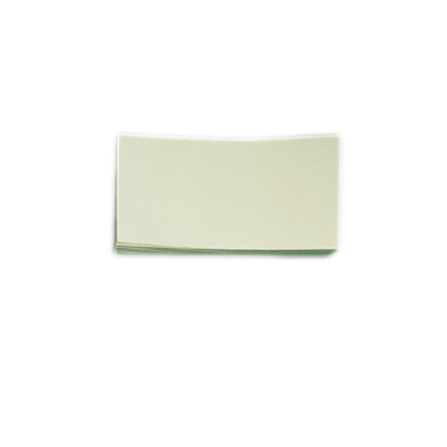 Bel-art Products 13455-0015, 1-1/2" X 3" White Label