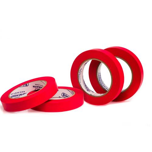 Bel-art Products 13484-0075, Write-on Red Label Tape, 3" Core