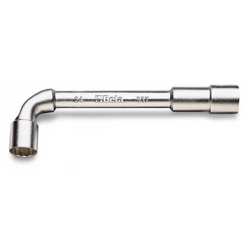Beta Tools 937-Double Ended Hexagon//Bi-Hex Socket Wrench,Chrome-Plated 21X21mm