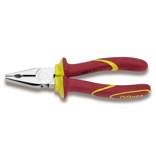 Beta Tools 011500102, 1150mq Bright Chrome-plated Combination Pliers