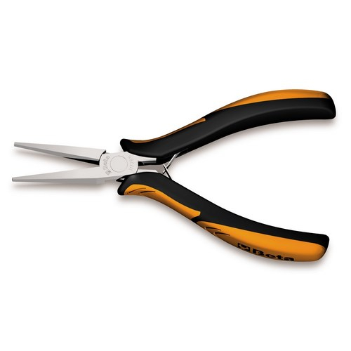 Beta Tools 011720101, 1172bm Smooth Flat Long Nose Pliers With Handles